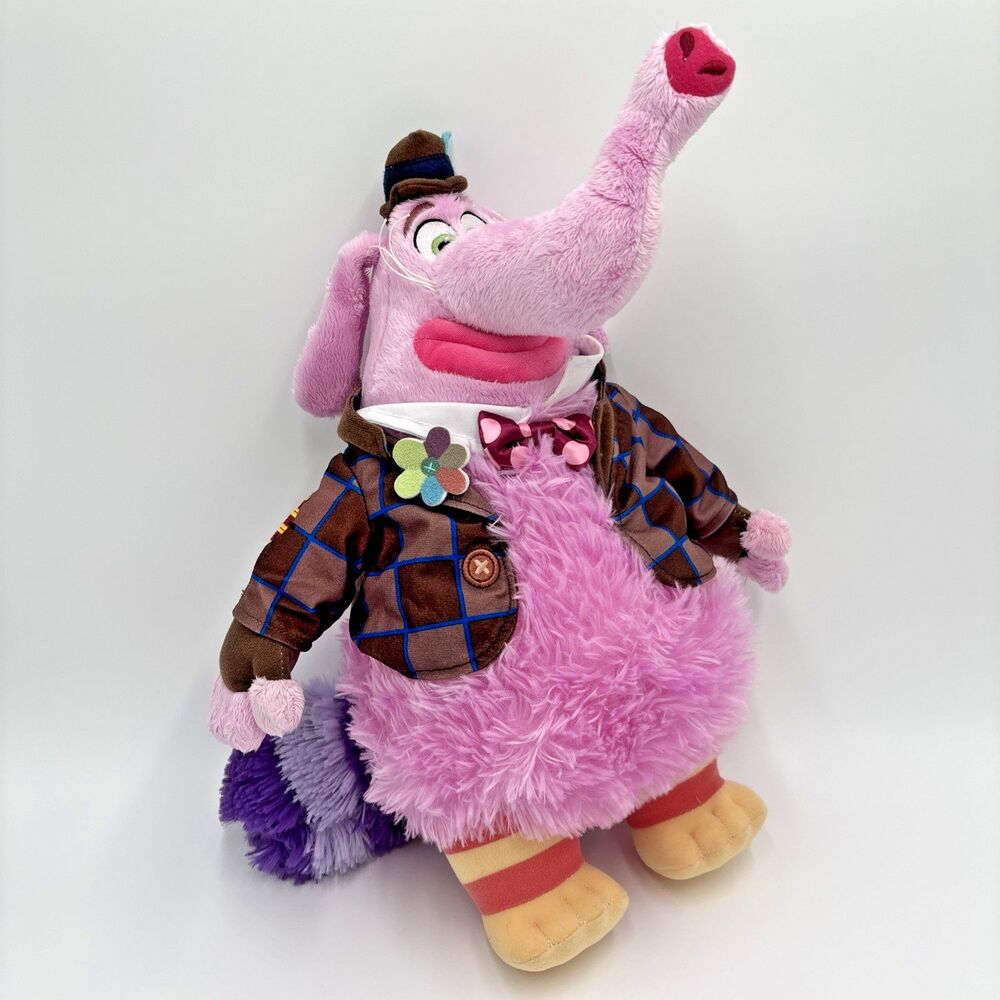 Disney Store Exclusive Plush 16 inch Bing Bong Inside Out Cotton Candy scented